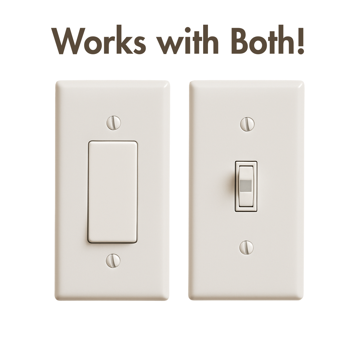 Minecraft Inspired Universal Light Switch Kit with Brick Design and Handle